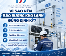 Vì Sao Nên Bảo Dưỡng Kho Lạnh Đúng Định Kỳ?