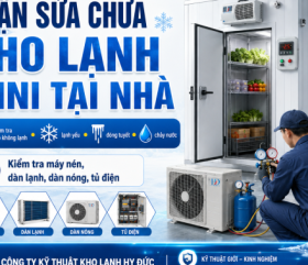 Sửa chữa kho lạnh chuyên nghiệp tại HCM