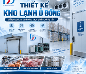 thiết Kế Kho Lạnh Ủ Đông Cho Thực Phẩm