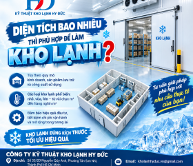 Diện tích bao nhiêu thì phù hợp để làm kho lạnh