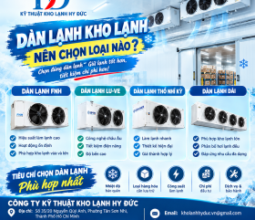 Dàn lạnh kho lạnh nên chọn loại nào