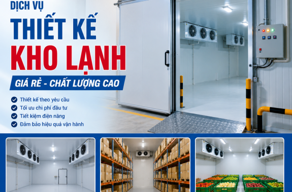 dịch vụ thiết kế kho lạnh giá rẻ