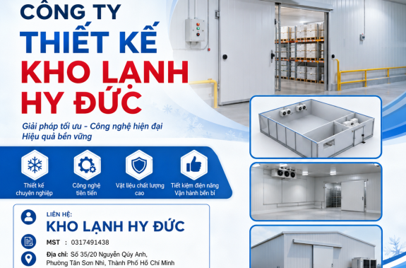 công ty thiết kế kho lạnh