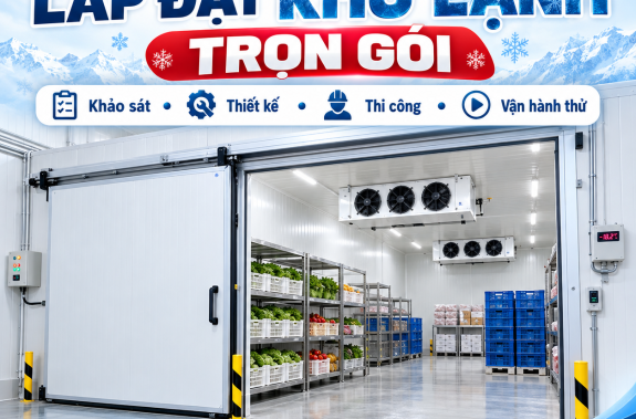 lắp đặt kho lạnh trọn gói cả nước