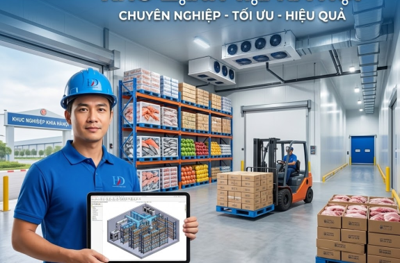 thiết kế hệ thống kho lạnh tại hà nội