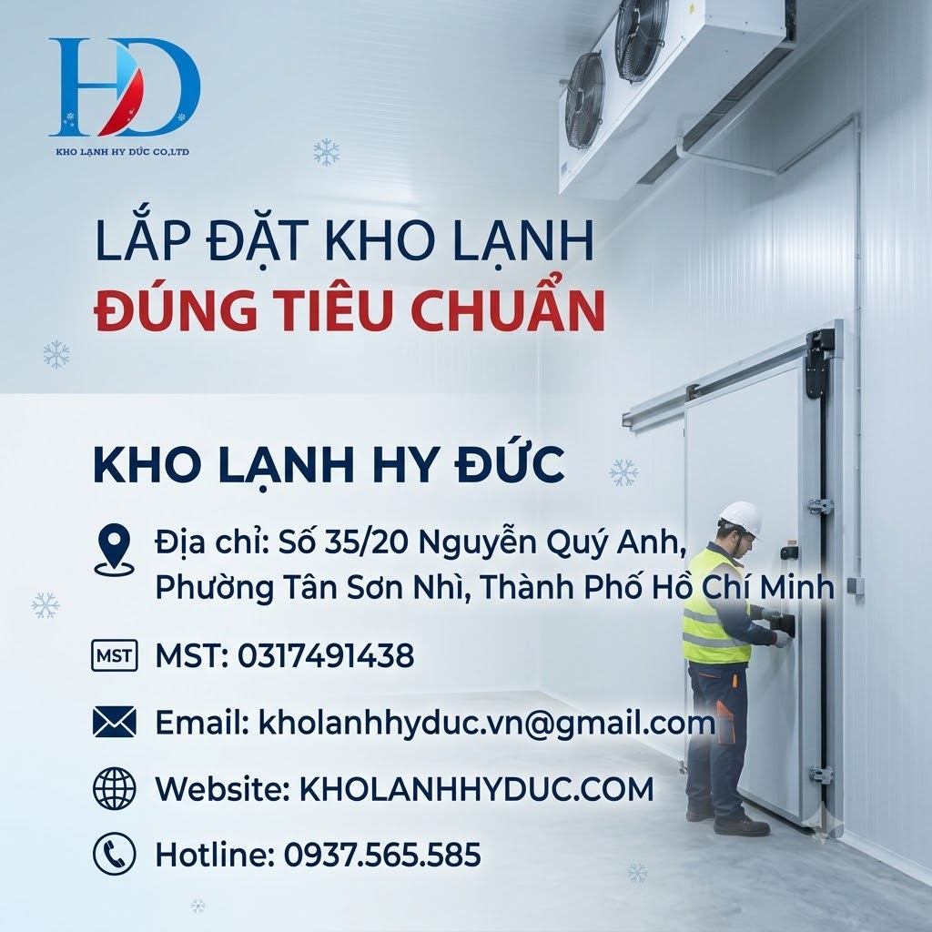 lắp đặt kho lạnh