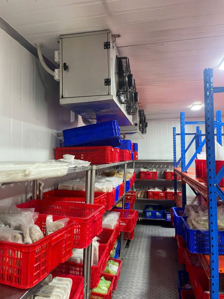 thiết kế kho lạnh thực phẩm