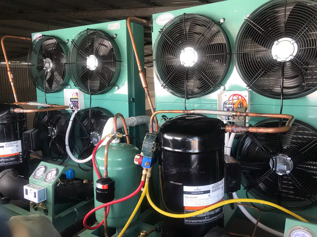 thiết kế kho lạnh tại khu công nghệ cao
