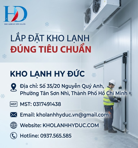 lắp đặt kho lạnh